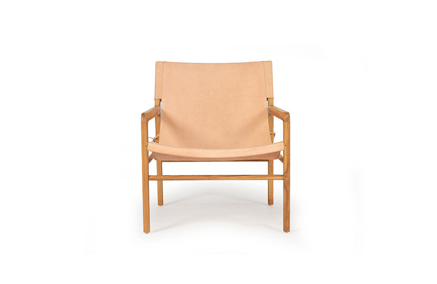 Santiago Leather Sling Chair