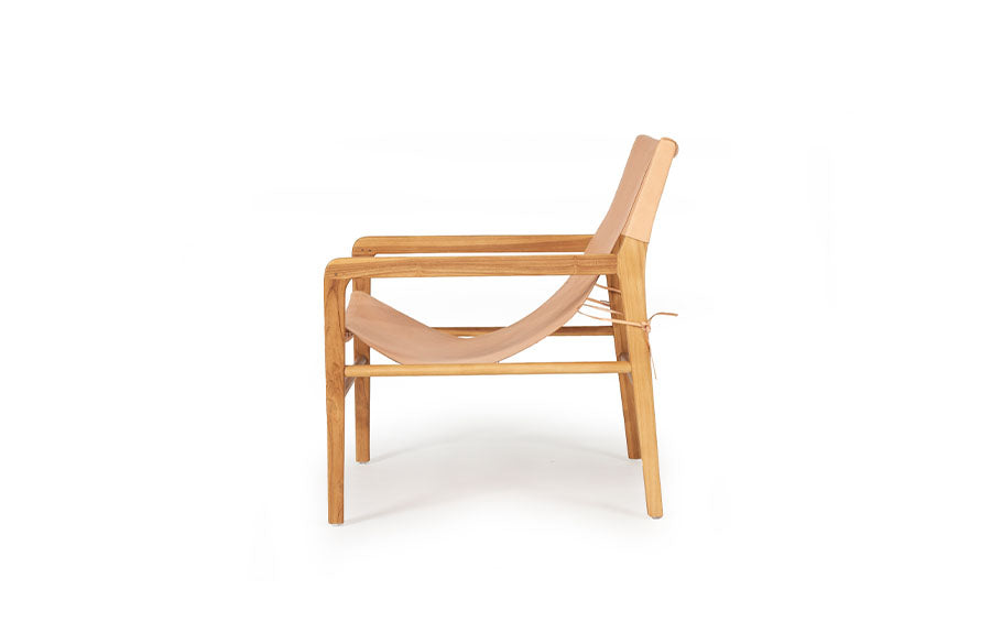 Santiago Leather Sling Chair