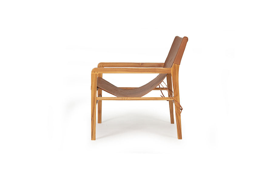 Santiago Leather Sling Chair
