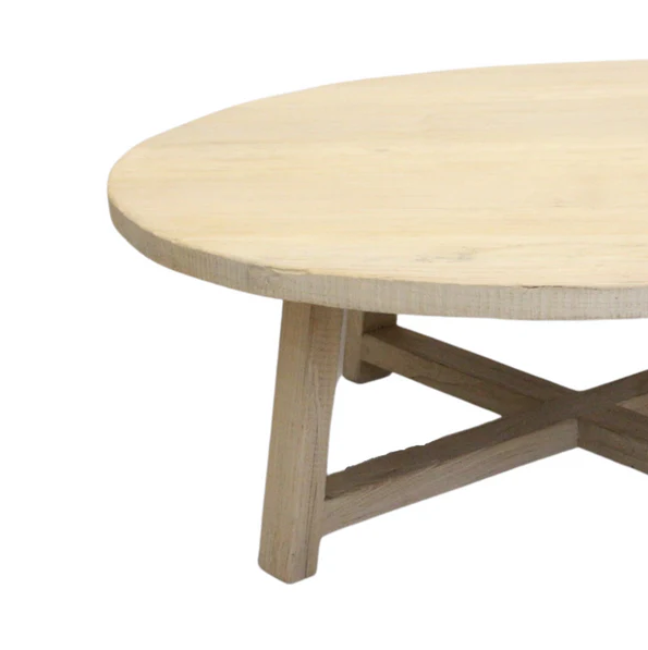 Redwood Round Elm Table