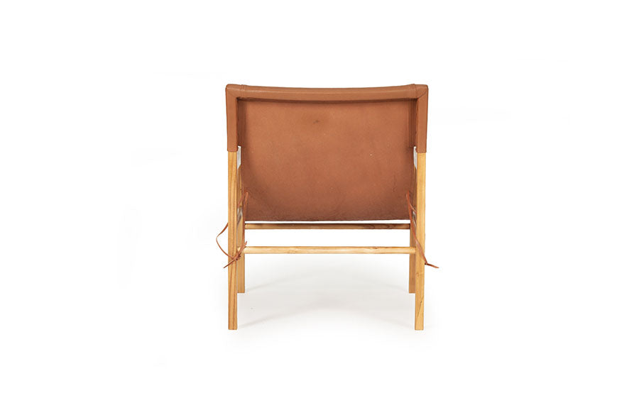 Santiago Leather Sling Chair
