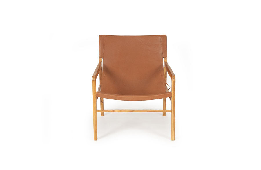Santiago Leather Sling Chair