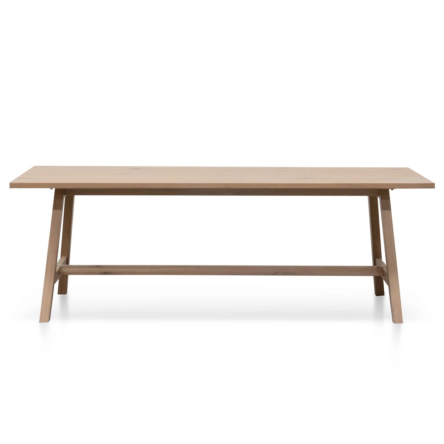 Kenny Wooden Dining Table - Washed Natural