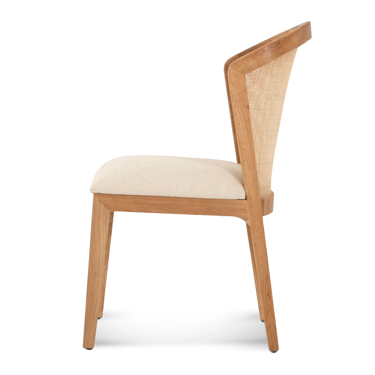 Angie Fabric Dining Chair - Light Beige